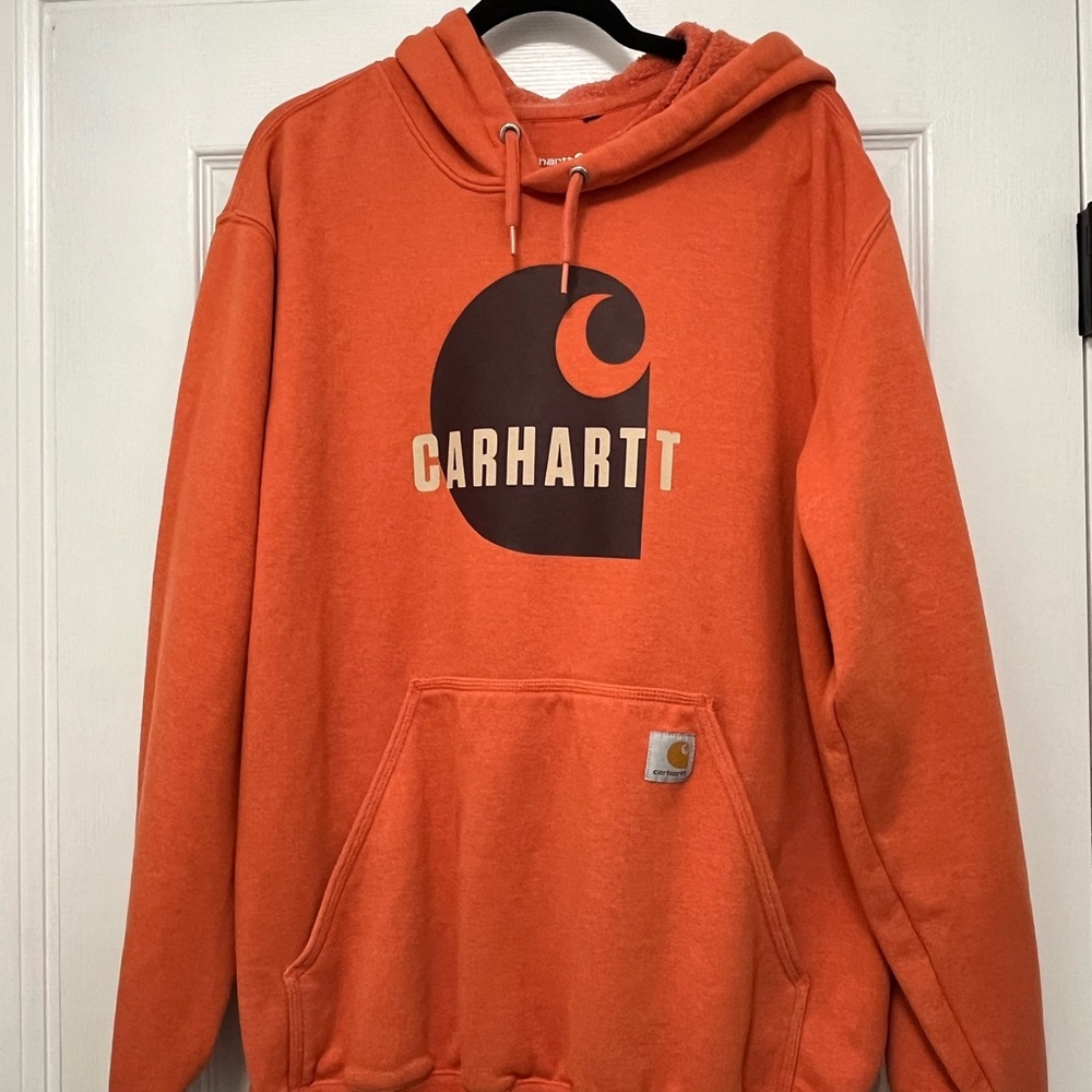 Carhartt Men's Bold Orange Hoodie